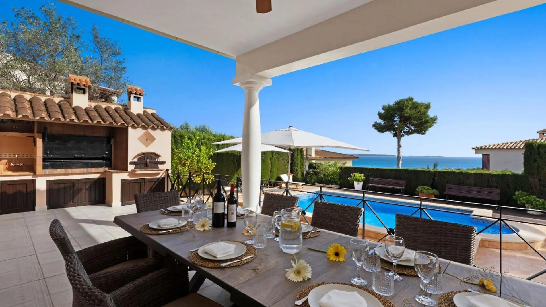 Villa Modern Oasis In Scenic Mallorca Cas Català